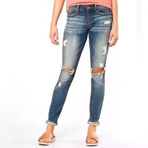 Daytrip Refined Lynx Skinny Stretch Jean distressed 26R